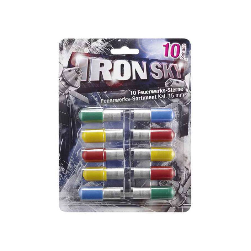 Ironsky Feuerwerkssterne Kaliber 15 mm