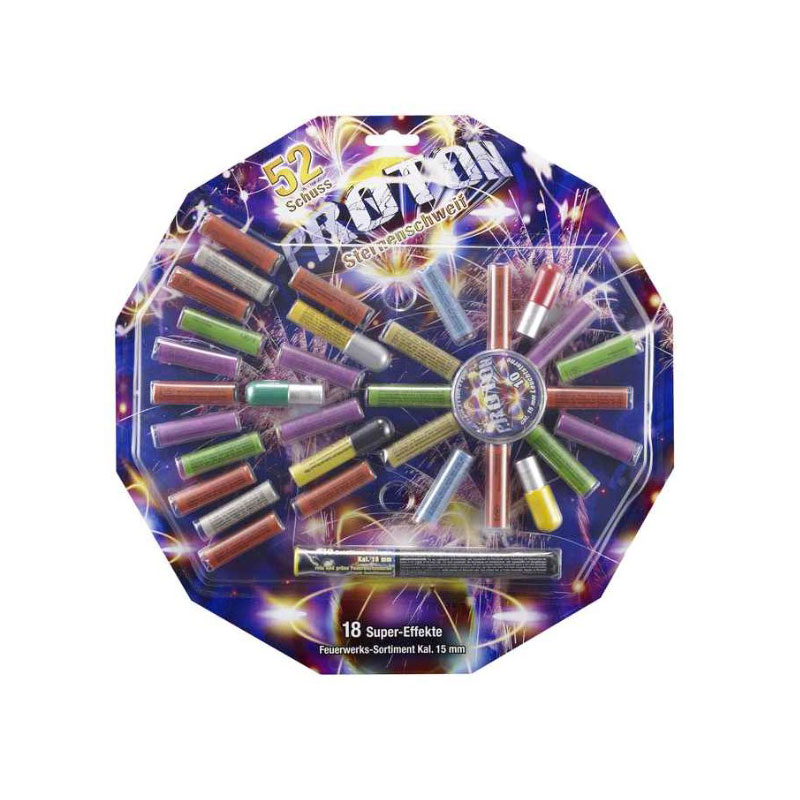 Sternenschweif Feuerwerkssortiment Kaliber 15 mm