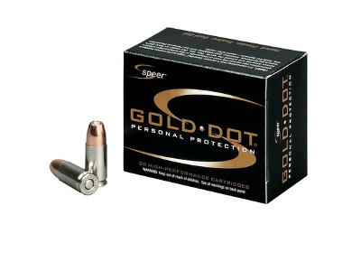 SPEER GOLD-DOT Kaliber 9mm Kurz